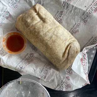 Asada burrito
