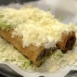 Beef Flautas