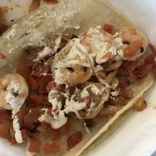 Shrimp taco