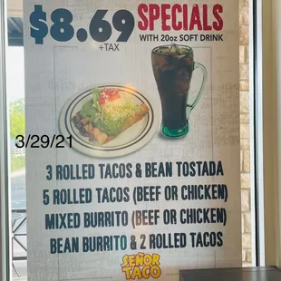 Specials