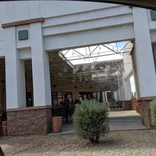 Plenty of patio seating