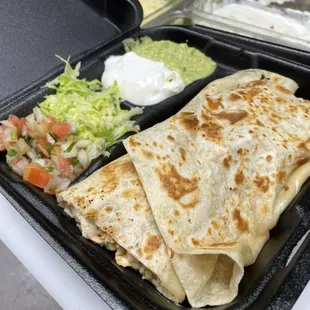 grilled chicken quesadilla