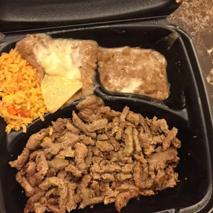 Carne azada plate !