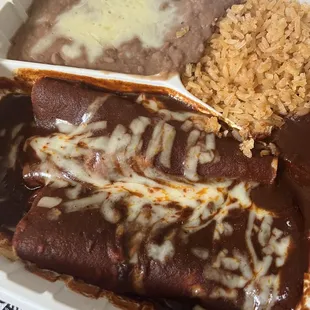 Shredded Beef Enchiladas! Get in my belly!