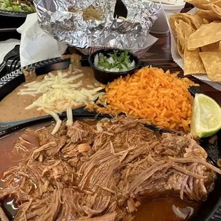 Birria platter