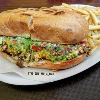 Machaca Torta Breakfast
