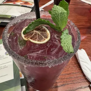 Blueberry mint
