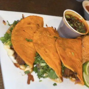 Birria tacos