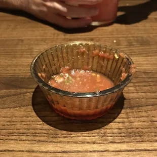 Small salsa bowl
