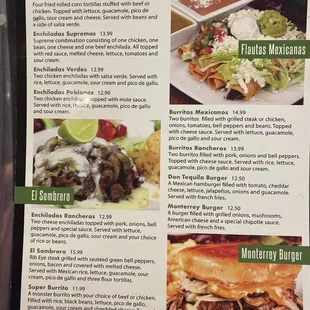 Menu March 2022