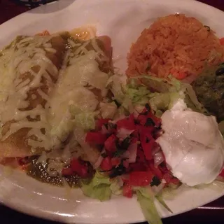 Enchiladas Verdes