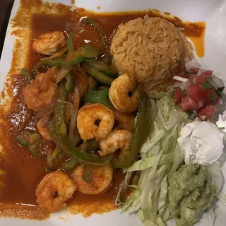 Camarones a La Diabla