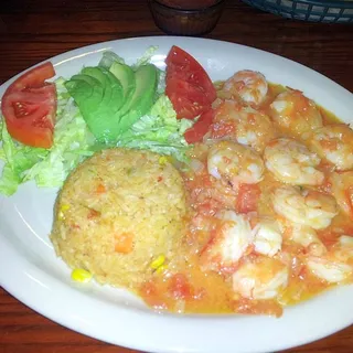 Camarones Al Mojo De Ajo