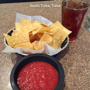 Chips n Salsa is always a winner when you just gotsta have sustenance.