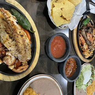 Seafood Fajitas