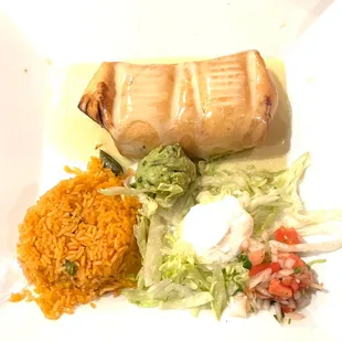 Chicken chimichanga