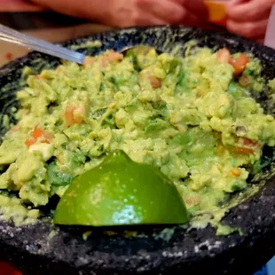 Tableside guacamole
