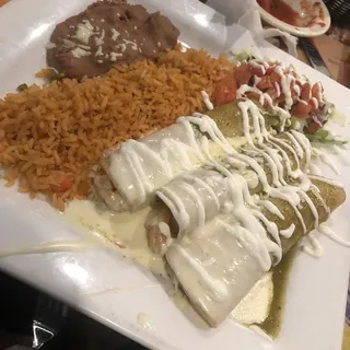 Seafood Chimichanga