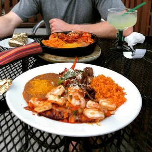 a man sitting at a table