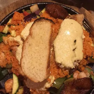 My cozumel finger fish on the right which is smaller than a piece of bread on the left (1x3 inches)