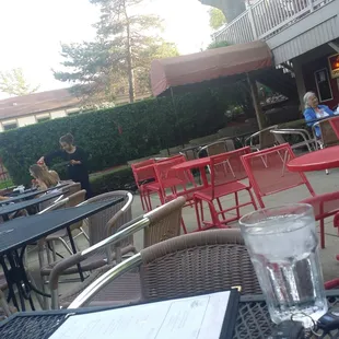 Looks like very nice outdoor seating!