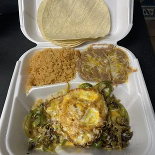 26. Steak Ranchero Combo