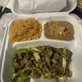 26. Steak Ranchero Combo