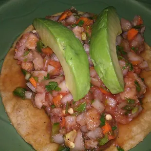 Halibut ceviche