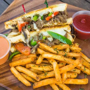 Philly Cheesesteak Sandwich