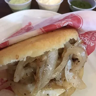 Cachapa Churrasco de Pollo