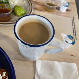 Great tasting coffee I always ask for more than one cup