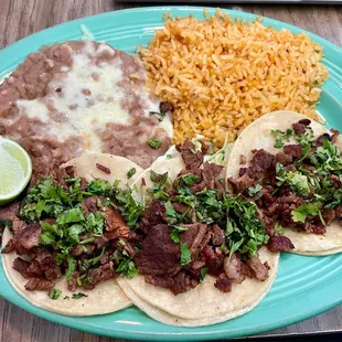 Carne Asada Taco Combo