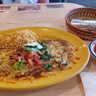 Chili Relleno Combination Plate