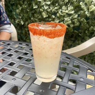 Paloma with tajin