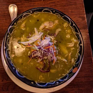 Green pozole 10/10