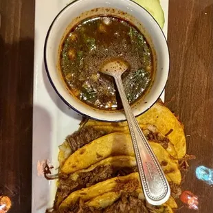 birria tacos