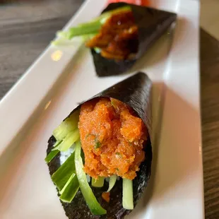 Spicy tuna hand roll (02/23)