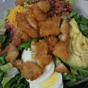 Cobb Salad w shrimp