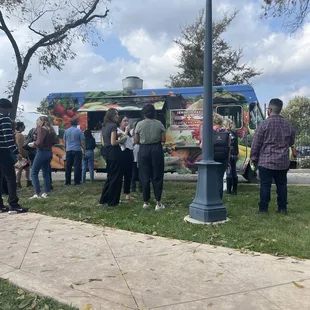 Free food trucks at work!