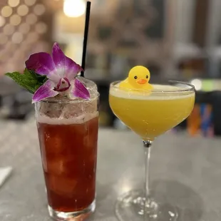 No Mistakes and Duck Off (both really tasty!)