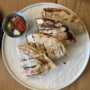 Peking Duck Quesadilla