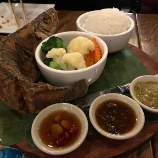 Crispy Whole Fish - Pla Tod*