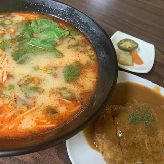 Garlic spicy Ramen - Combo