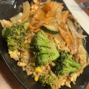 Vegetable fried rice