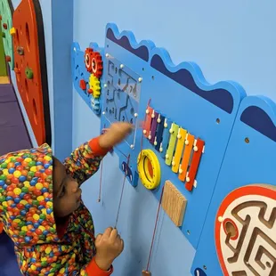 Interactive wall games