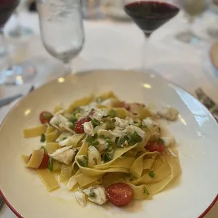 Fettuccine con Granchio