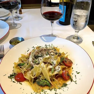 Fettuccine con Rapini e Salsiccia