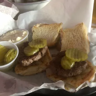 Sliders and slaw