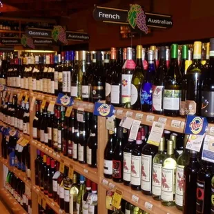 Over 2500 wines, 1100 beers &amp; over 1300 liquors/mixes