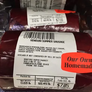 This place has the best sausage that they've been making for generations.